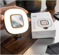H Lamp 360° Selfie Ring Light with Mirror – portable LED fill light packaging