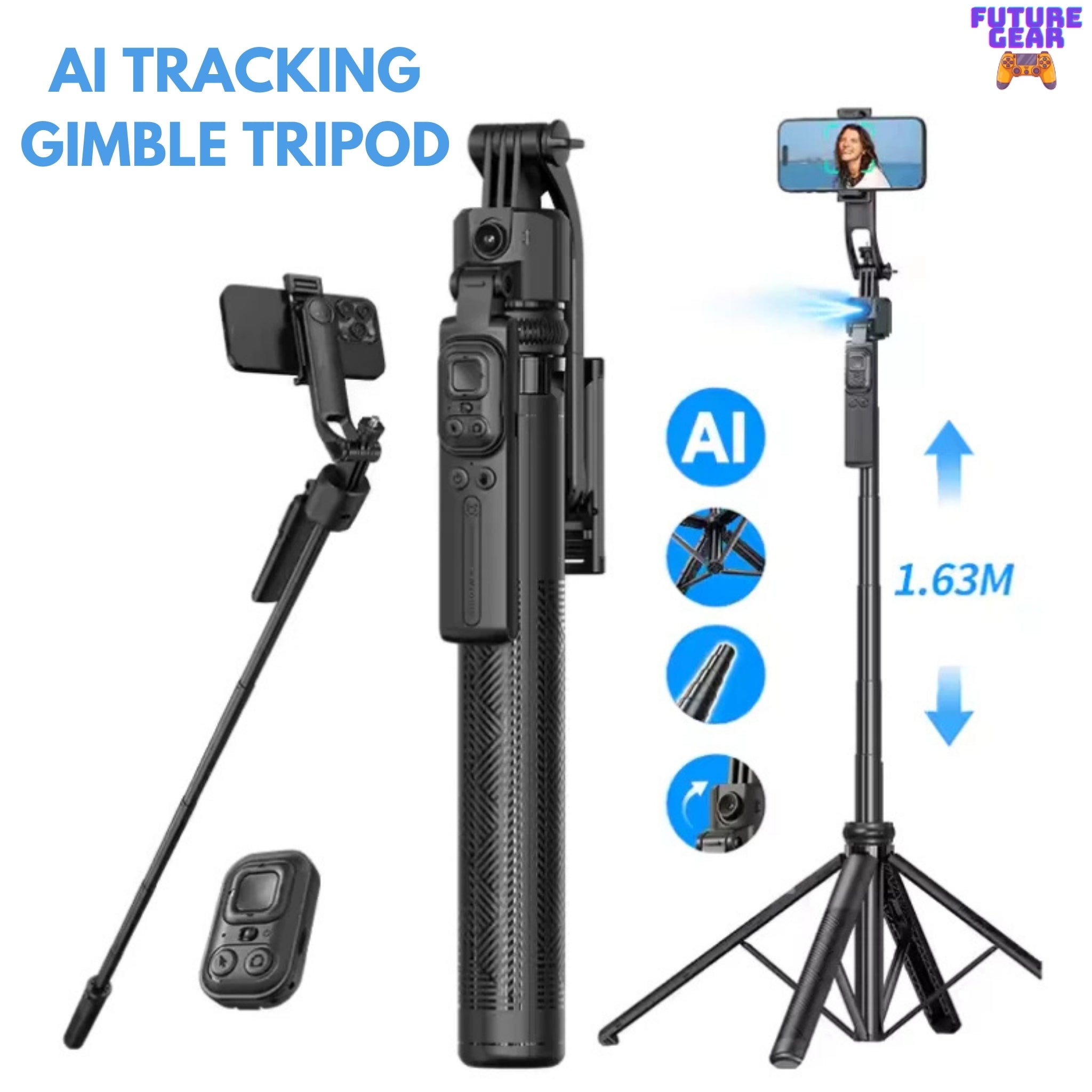FutureGear 360° Auto Face Tracking Tripod