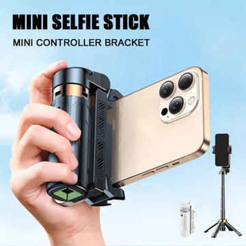 Universal Portable Mini Selfie Stick With Detachable Wireless Remote Controller