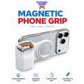 Magnetic phone holder with Bluetooth remote and DSLR-style grip – Future Gear